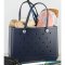 Bogg Bag XL You Navy Me Crazy Blue Ultimate Beach Tote Go Anywhere With 2 Pouch