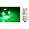 (1) Green 5-LED Dash Instrument Panel Cluster Gauge Clock Glove Box Light Bulb