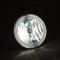 7" H6024/6014 Halogen Blue COB LED Halo Ring H4 Light Bulb Angel Eye Headlight