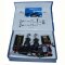 8000K Crystal Blue Hi/Low H4 HID Light Bulbs Bi-Xenon Slim Ballast Headlight Kit