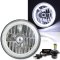 7" Motorcycle White COB Halo H4 6K 4000Lm Light Bulb LED Headlight Harley