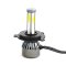 7" Motorcycle White COB Halo H4 6K 4000Lm Light Bulb LED Headlight Harley