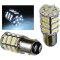 White LED #1157 12 Volt Tail Light Brake Stop Turn Signal Lamp Bulbs Pair 54SMD