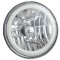 7" White COB LED Halo Angel Eye Headlamp Headlight H4 HID 6000K Light Bulb Pair