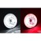 5-3/4" Red COB SMD LED Halo Angel Eye 6000K 6K HID Light Bulbs Headlights Set
