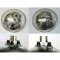 5-3/4" Halogen Crystal Clear Sealed Beam Glass Headlight Headlamp Bulbs Set Of 4