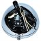 7" Motorcycle Halogen Headlight Housing Headlamp Bulb Bucket Assembly For Harley