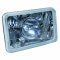 4X6" Halogen Projector H4 Headlight Headlamp Bulbs Diamond Crystal Clear Pair