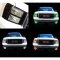 2007-2013 GMC Sierra Multi-Color Changing LED RGB Headlight Halo Ring M7 Set