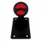 LED 1928 Ford Model "A" Tail Light - Vertical w/ Black Rim/Black Housing | Motorcycle Products