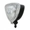 Black Triangle Headlight - Round Back | Rebel Headlight